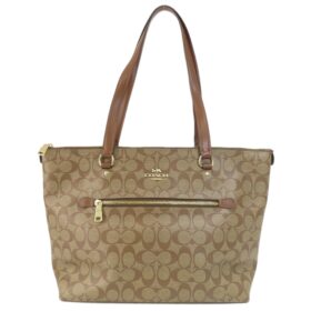 Coach Signature Pvc Tote Bag