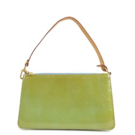 Louis Vuitton Monogram Vernis Lexington Hand Bag Baby Blue M91011