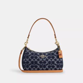 Coach Teri Shoulder Bag In Signature Denim